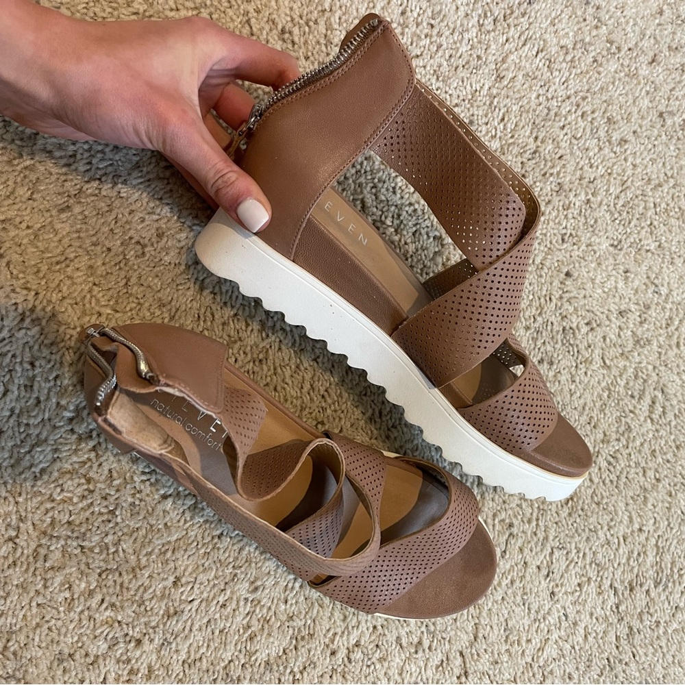 Platform sandals!